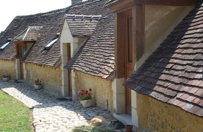 Accès aux chambres Moulin de Gémages