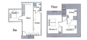 Plan du gîte